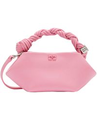 Ganni - Borsa A Mano Mini Bou Bag Nectar - Lyst