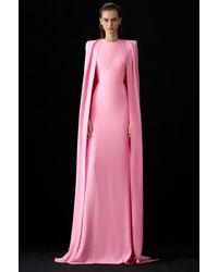 pink gowns for womens