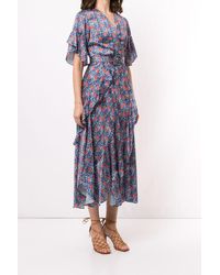 alexis rochelle beaded midi dress