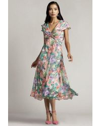 Tadashi Shoji - Emilia Floral Dress - Lyst