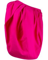 Marni Top asimmetrico oversize - Rosa