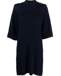 Rodebjer - Ribbed Knitted Midi Dress - Lyst