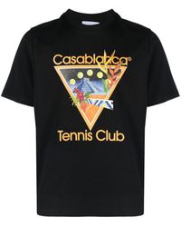 CASABLANCA T-shirts - Nero