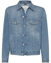 Brunello Cucinelli - Giacca Di Cotone - Lyst