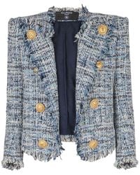 Balmain - Side To Side' Jacket - Lyst