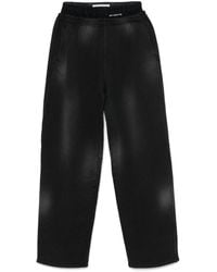 Alexander Wang - Charcoal Cotton Joggers For - Lyst
