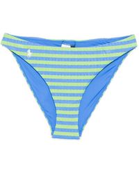 Polo Ralph Lauren - Slip Bikini A Righe - Lyst