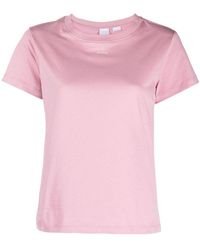 Pinko - | T-shirt con logo | female | ROSA | XS - Lyst