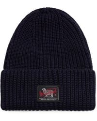 Woolrich - Cappello Blu - Lyst