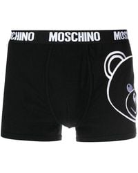 Moschino - | Boxer con logo | male | NERO | S - Lyst