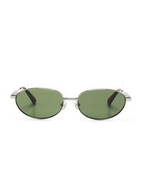 Jacquemus - Occhiali Da Sole Color Argento - Lyst