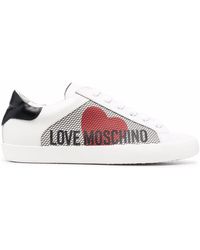 Sneaker Love Moschino da donna | Sconto online fino al 50% | Lyst