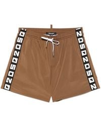 DSquared² - Swimsuit With And Logo - Lyst