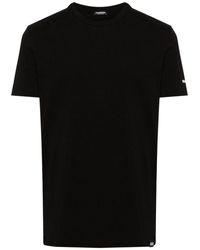 DSquared² - | T-shirt girocollo in cotone | male | NERO | S - Lyst
