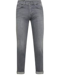 Dondup - | Jeans George in cotone stretch skinny fit | male | GRIGIO | 36 - Lyst