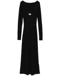 DIESEL - Long Wool Dress - Lyst