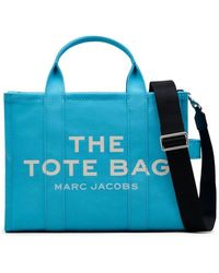 Marc Jacobs - | Borsa media 'The Tote bag' in cotone | female | BLU | UNI - Lyst