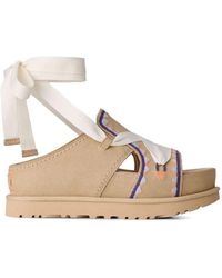 UGG - Sandali Goldenstar Hi Artistitch Con Laccio Intorno Alla Caviglia - Lyst