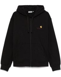 Carhartt - Felpa 'American Script' Nera - Lyst