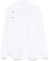 McQueen - Camicia 'Harness' Con Fibbia A T - Lyst