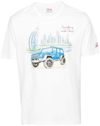 Mc2 Saint Barth - T-shirt con stampa grafica - Lyst