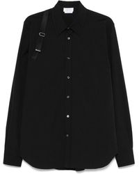 McQueen - Camicia 'Harness' Con Fibbia A T - Lyst