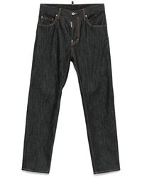 DSquared² - Cotton Contrast-Stitch Jeans - Lyst