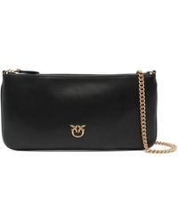 Pinko - Love Birds Flat Shoulder Bag - Lyst