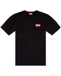 DIESEL - T-Shirt T-Nlabel-L1 - Lyst
