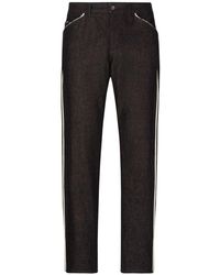 Dolce & Gabbana - | Jeans gamba dritta | male | NERO | 50 - Lyst