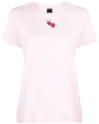 Pinko - T-shirt con stampa - Lyst
