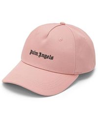 Palm Angels - | Cappello con logo ricamato frontale | female | ROSA | UNI - Lyst