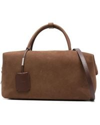Max Mara - Large Nubuck Leather Top Case - Lyst