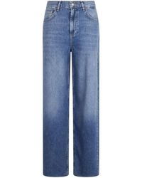 Liu Jo - Straight-Leg High-Waisted Jeans - Lyst