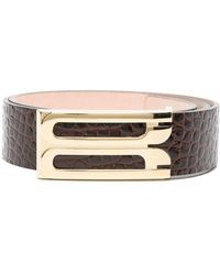 Victoria Beckham - Calf Leather Belt - Lyst