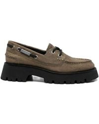 Alexander Wang - Taupe Suede Sandals - Lyst