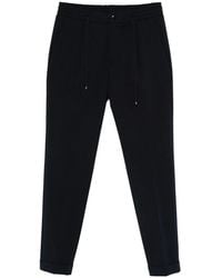Michael Coal - Pantaloni Blu Con Coulisse - Lyst