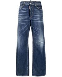 DSquared² - Jeans a gamba ampia - Lyst