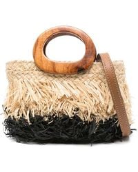 AFAR - Borsa Tote E Nera 'Small Keshia' - Lyst