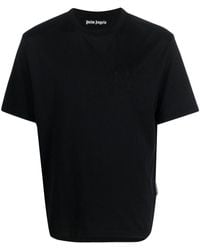 Palm Angels - | T-shirt slim monogram | male | NERO | XL - Lyst