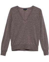 Soeur - Wool 'Derek' Sweater With V-Neck - Lyst
