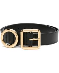 Jacquemus - Cintura 'Regalo' Nera Con Doppia Fibbia - Lyst