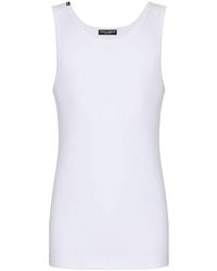Dolce & Gabbana - | T-shirt girocollo | male | BIANCO | 50 - Lyst