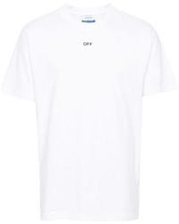 Off-White c/o Virgil Abloh - Off- T-Shirt Con Stampa - Lyst