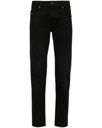 DIESEL - | Jeans in cotone stretch sostenibile modello slim | male | NERO | 38 - Lyst