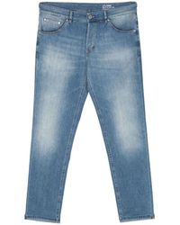 PT Torino - | Jeans lunghi skinny in cotone stretch | male | BLU | 36 - Lyst