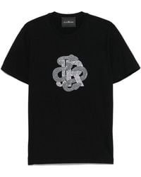John Richmond - T-Shirt Nera - Lyst