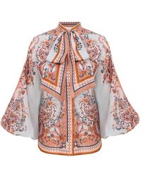 Zimmermann - Blusa - Lyst