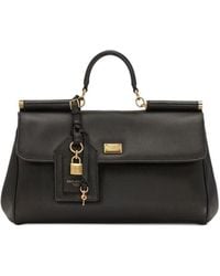 Dolce & Gabbana - Hand Bag 'my Sicily' In Calf Leather - Lyst