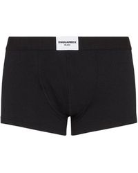 DSquared² - Logo-Patch Boxers - Lyst